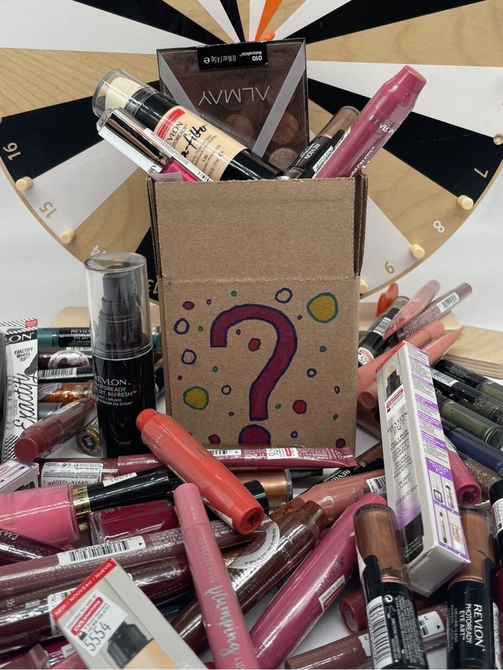 Mystery box makeup